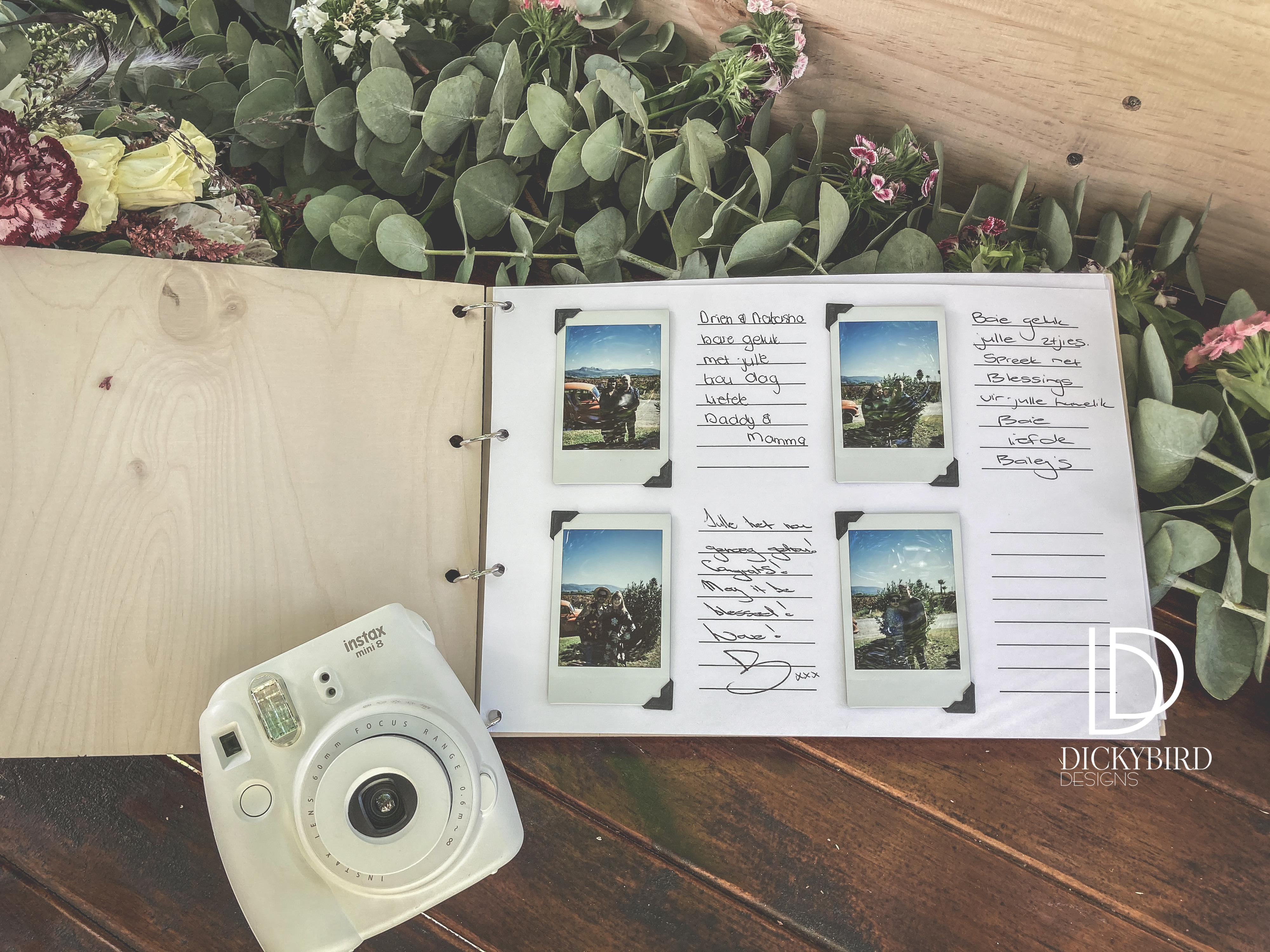 Polaroid Guest Book